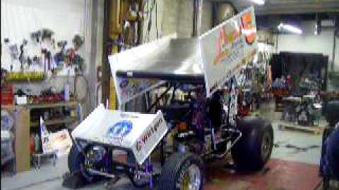 #5 410 on Sprint Car Dyno
