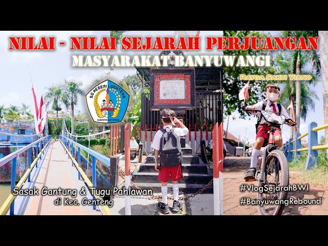 SASAK GANTUNG - Tugu BADERUN & SAMIRAN #vlogsejarahbwi #banyuwangirebound class=