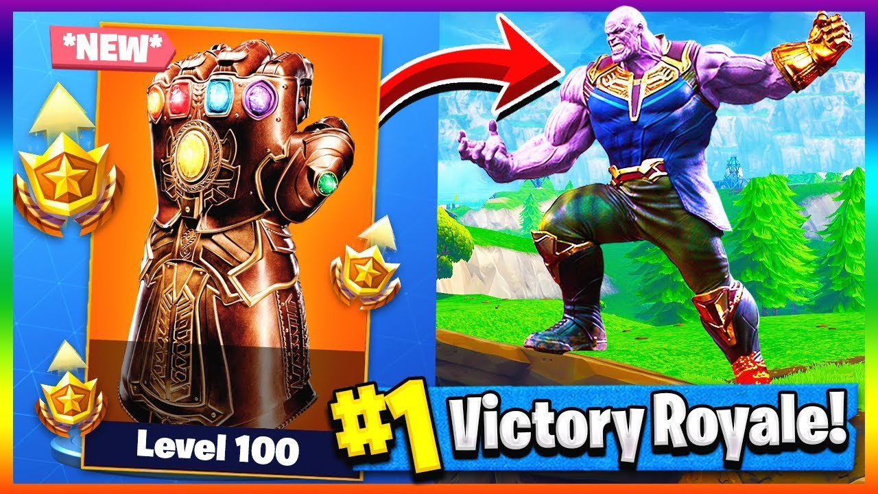 Playing As Thanos Infinity Gauntlet Ltm Fortnite X Avengers Infinity Wars Youtube - roblox infinity gauntlet broken