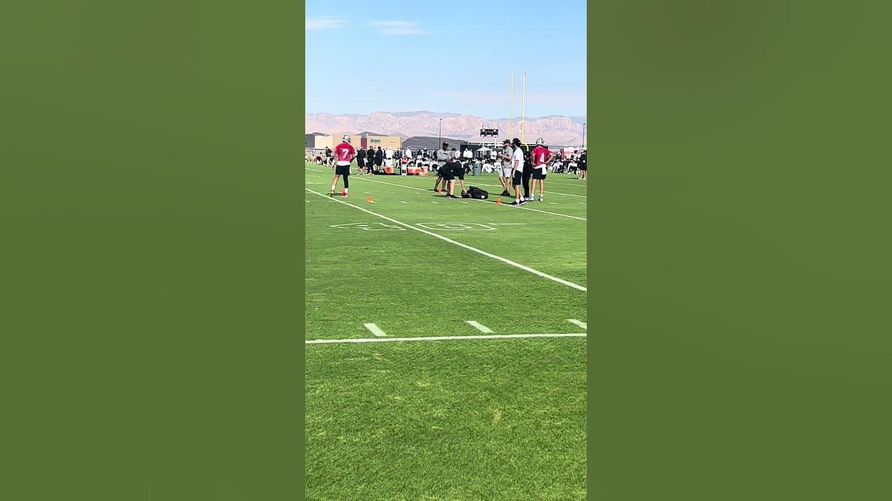Day three of Raiders Training Camp YouTube