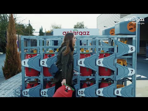 Antargaz - Les distributeurs automatiques de bouteilles de gaz !