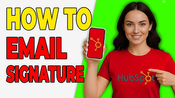 How To Create Email Signatures In HubSpot
