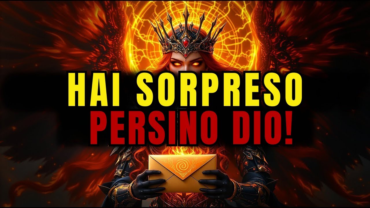 IL PRESCELTO‼️ È esattamente QUESTO che diventerai 🤫 — Persino Dio è rimasto IMPRESSIONATO! 🤯👑