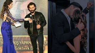 At the Award night,gökberk Announced to the entire world his dazzling love for Özge!