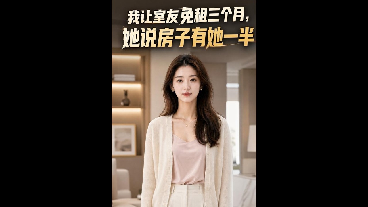 室友強行分房產，我讓她掃地出門