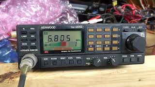 Kenwood TM-2570A 2M Radio With Microphone by Fat Cat Parts - Ham Radio And Related Stuff 267 views 4 months ago 1 minute, 55 seconds