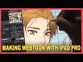 Making Webtoon with Ipad pro