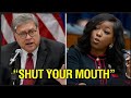 Bill Barr ACCUSES Jasmine Crockett of Lying — But She Drops Evidence That Ends Him  ( Part - II )