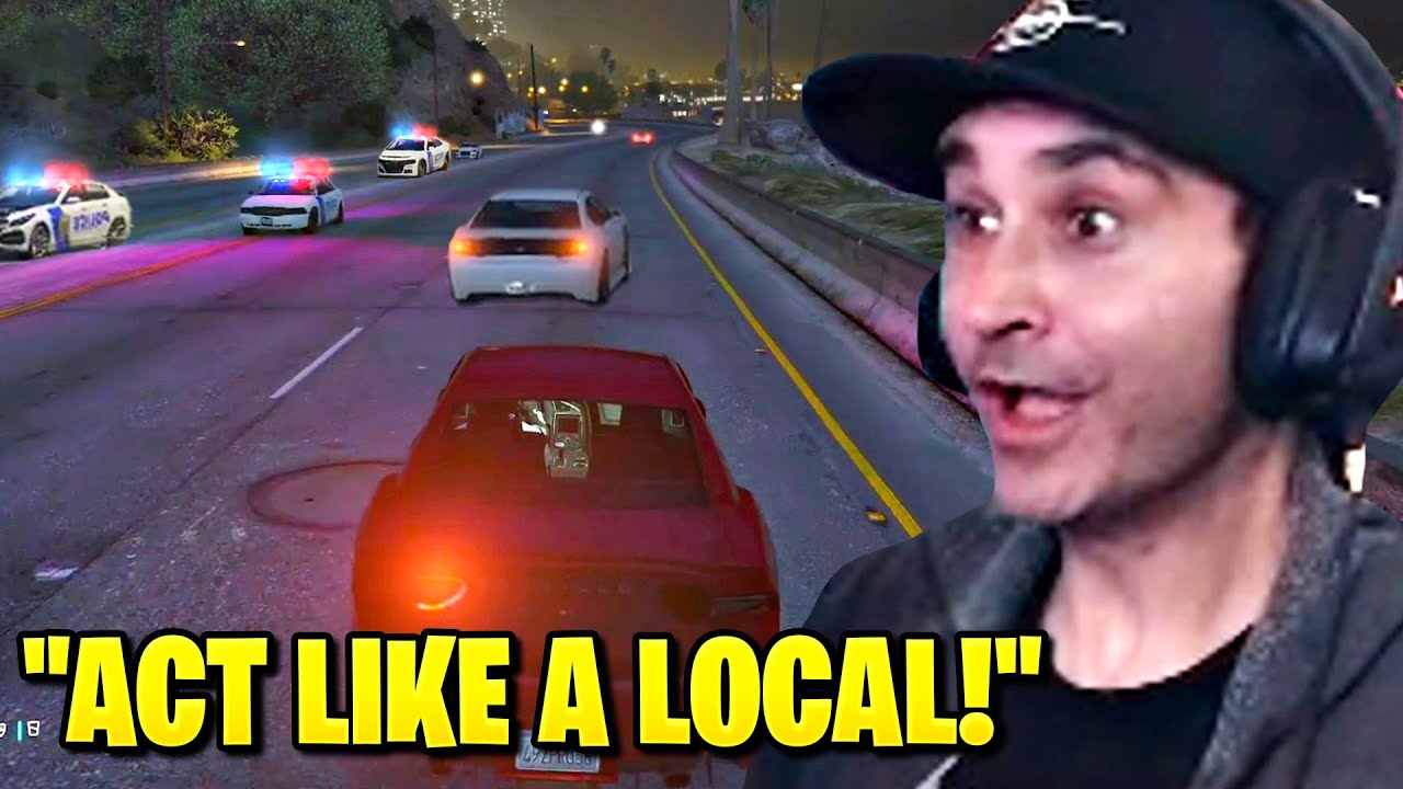 Summit1g JUKES Cops with 2,000 IQ Play in Race! | ProdigyRP 2.0