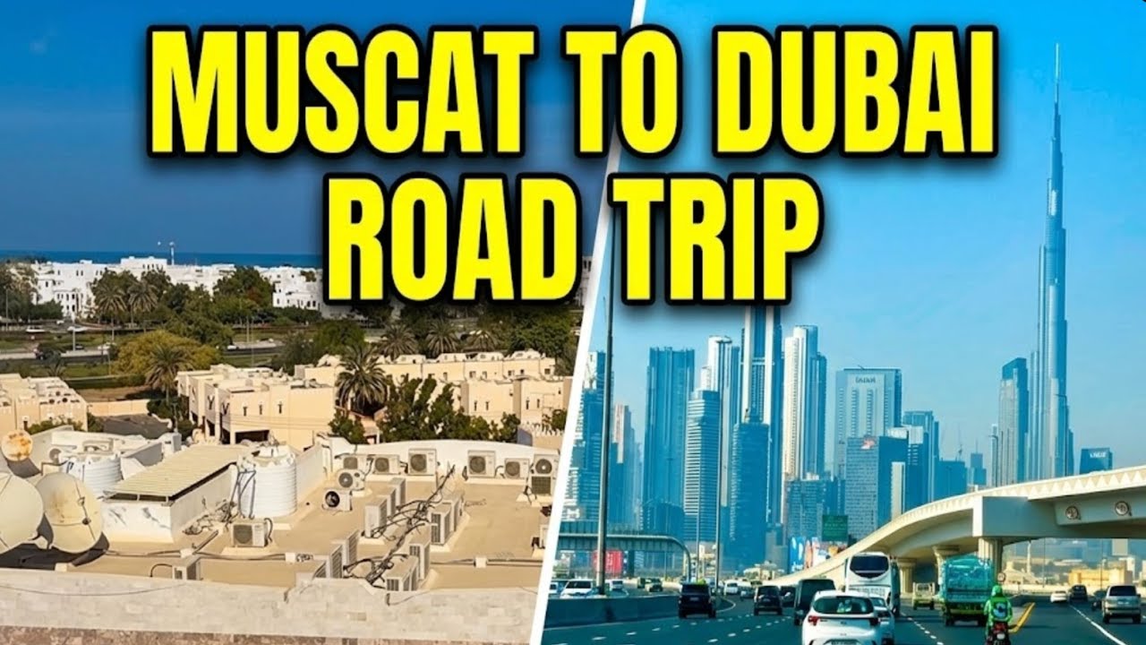 The Ultimate Road Trip! Muscat to Dubai (ft. Hatta Fort Hotel)