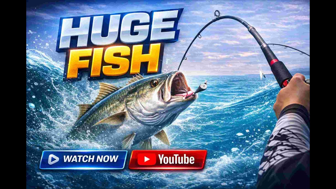 HUGE FISH ATTACK! 😱🎣 This Monster Almost Broke My Rod