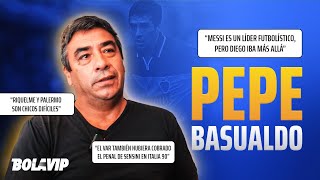 Venta al FÚTBOL ALEMÁN, MUNDIAL del 90 y 94 con DIEGO, el PENAL DE LA FINAL y MÁS I Pepe Basualdo