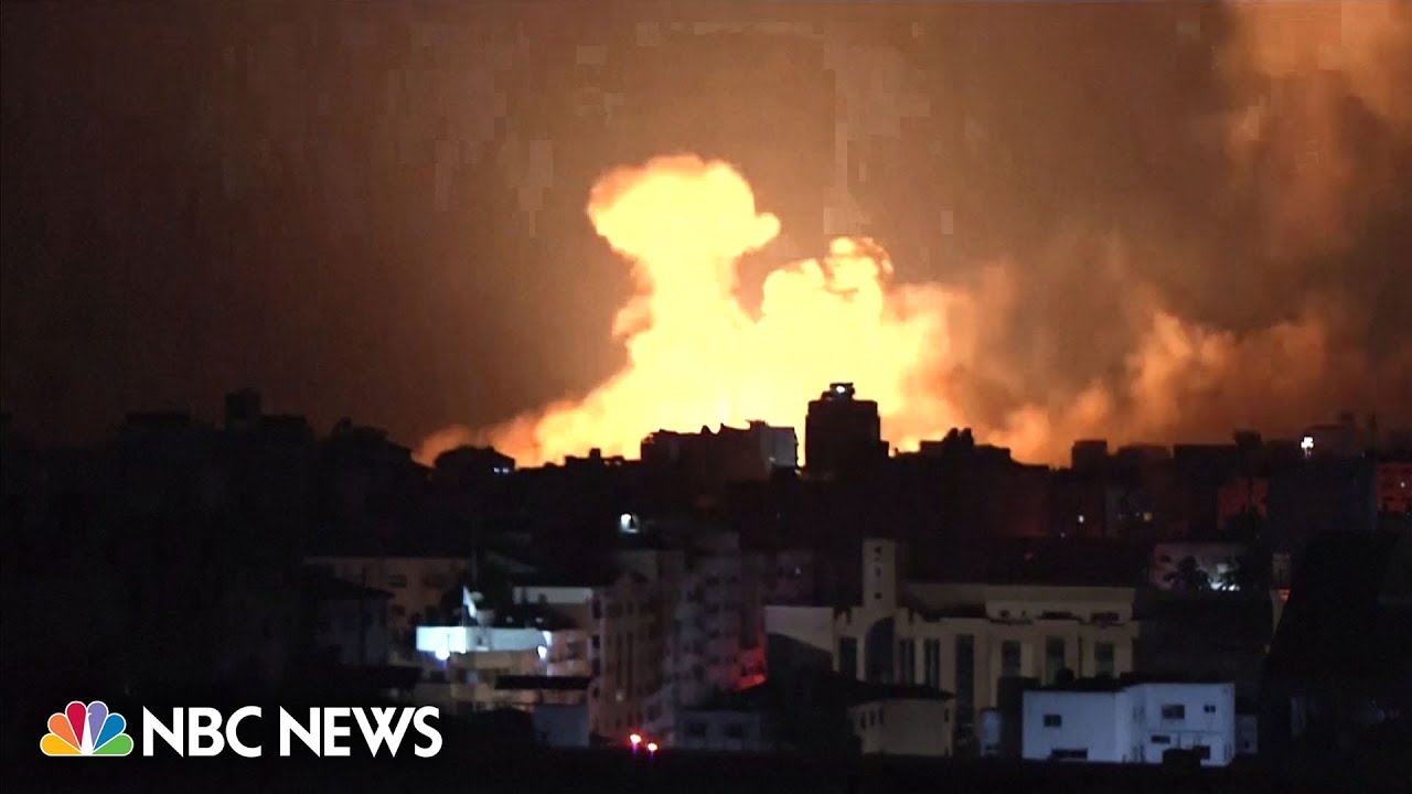 Gaza pounded by overnight Israeli airstrikes