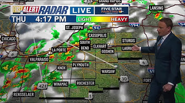 First Alert Weather - May 1, 2025 - 4:15 p.m.