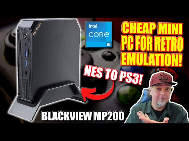 The Blackview MP200 Mini Intel 5 Gaming PC Is GREAT For RETRO Gaming!