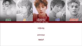 NU'EST (뉴이스트)   'HELLO' - [ COLOR CODED LYRICS HAN_ROM_ENG]