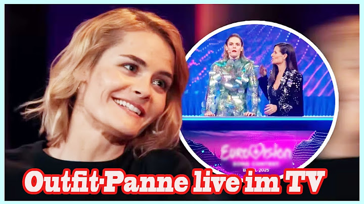 Outfit-Panne live im TV :Keiner hat es gemerkt! Brugger moderierte "ESC" nackt