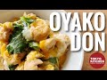 How to make oyako don  chicken and egg bowl