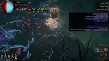 Path of Exile 3.27 low Delirious map part 7 Frost Blades Trickster