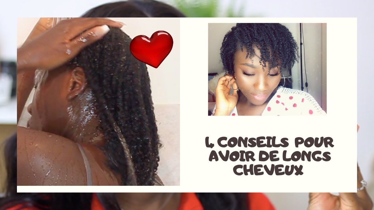 4 Conseils pour avoir de longs cheveux - YouTube
