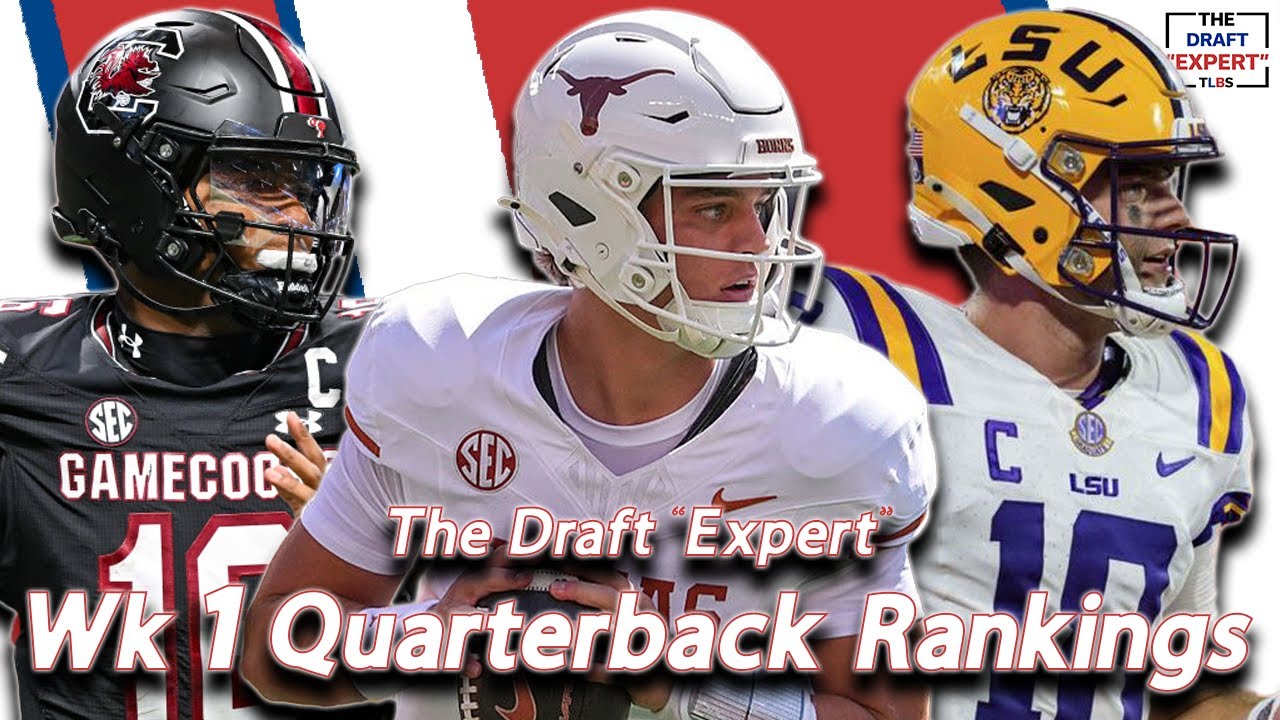WEEK 1 2026 NFL DRAFT QUARTERBACK RANKINGS | The Draft "Expert"