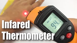 TopOne Digital Laser IR Infrared Handheld Temperature Meter Thermometer Review