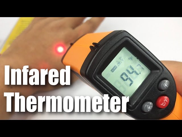 NJTY T600 Digital Infrared Thermometer – Non-Contact, Laser-Powered