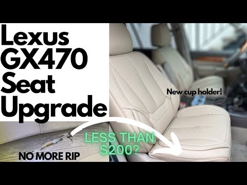 Fixing my TORN UP SEATS for less than $200 – Lexus GX470 Seat Cover Install | Cup Holder Upgrade Fixing my TORN UP SEATS for less than $200 – Lexus GX470 Seat Cover Install | Cup Holder Upgrade