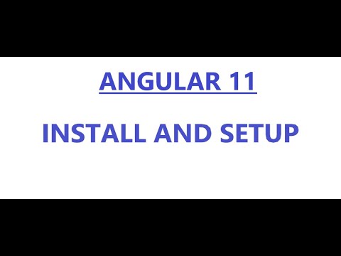 Angular 11 Tutorial #2 - Install Angular CLI | Angular 11 Tutorial for beginners