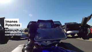 Soporte Magnético Universal Para Smartphone Shapeheart Para Manillar De Moto