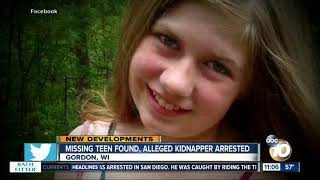 Missing teen found, alleged kidnapper arrested