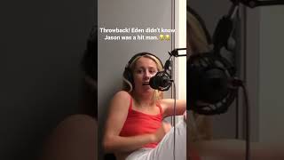 Eden McCoy didn’t know Jason was a hitman:) With Steve Burton and Bradford Anderson