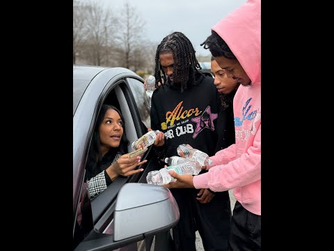 When Ernestine has to HOP OUT her car and CHECK The Water Boys!!!