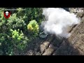 Ukrainian drone hits Russian tank that blows up in MASSIVE explosion