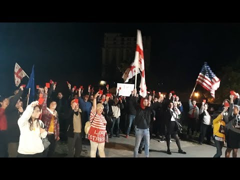 ანტისაოკუპაციო მოძრაობის აქცია \"თელავშიც სირცხვილია\"