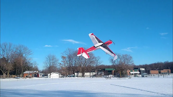 Snowy Sunday Flying