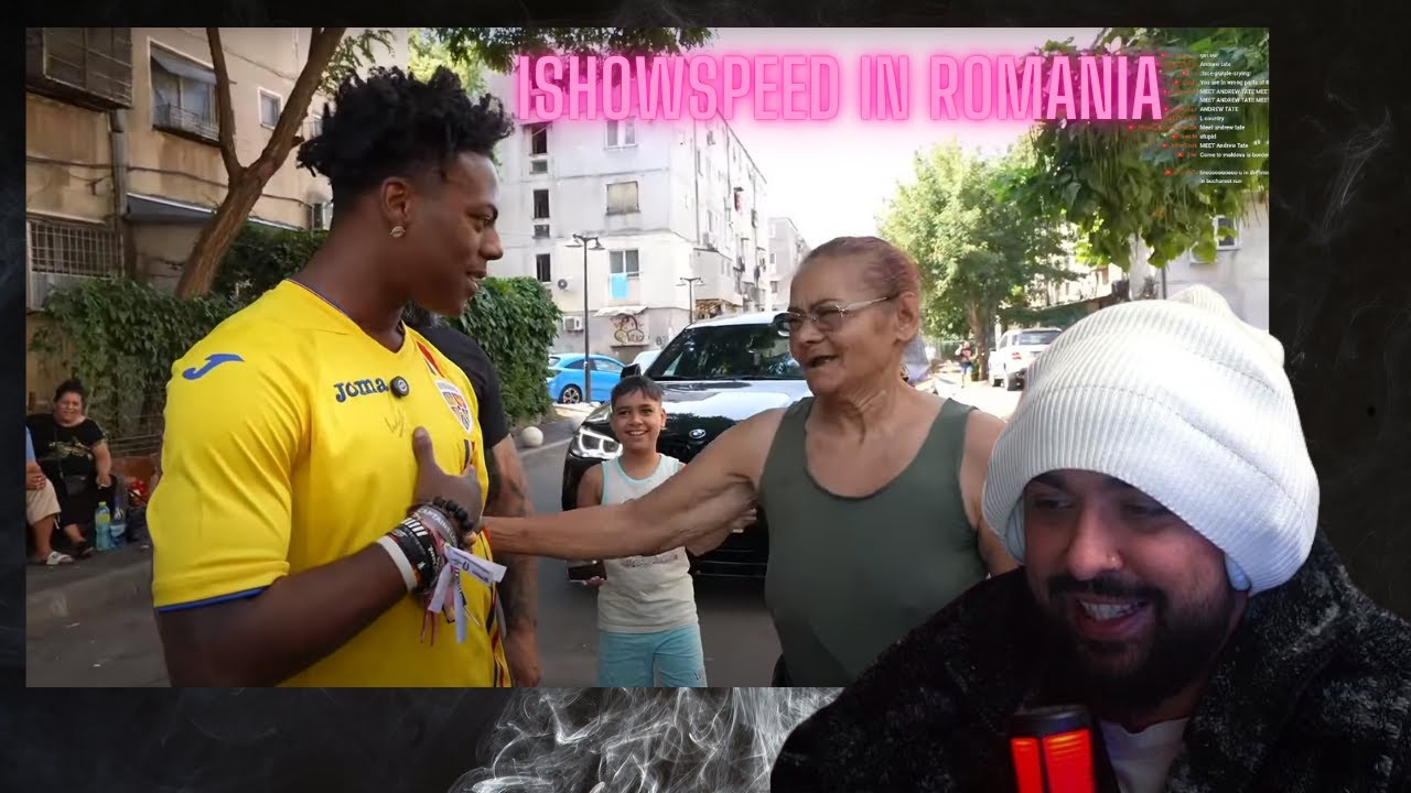 IMOGEN REACTIONEAZA LA ISHOWSPEED IN ROMANIA