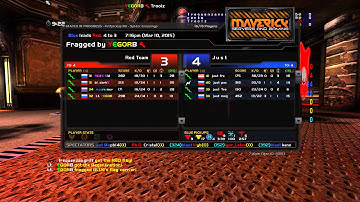 Quake Live: HZ team vs just, map 2