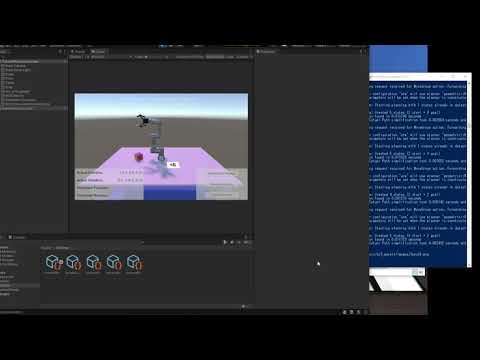 Unityでロボットアームを動かしてみた。