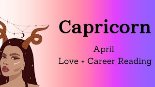 Capricorn ♑️ “I don’t want to lose you” April 2024 Reading