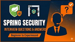 Spring Security Interview Questions and Answers | Beginner to Experienced