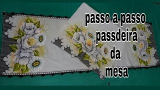 Passadeira Da Mesa Veja As Medidas Certinha Peça 3