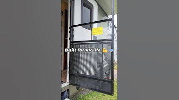 Say goodbye to ripped screens. Upgrade to Safoner all aluminum RV screen door protector #safoner