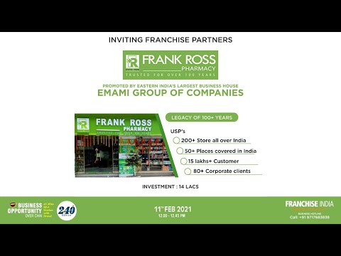 Frank Ross | The pharmacy retail arm of Emami Group is expanding to newer territories.