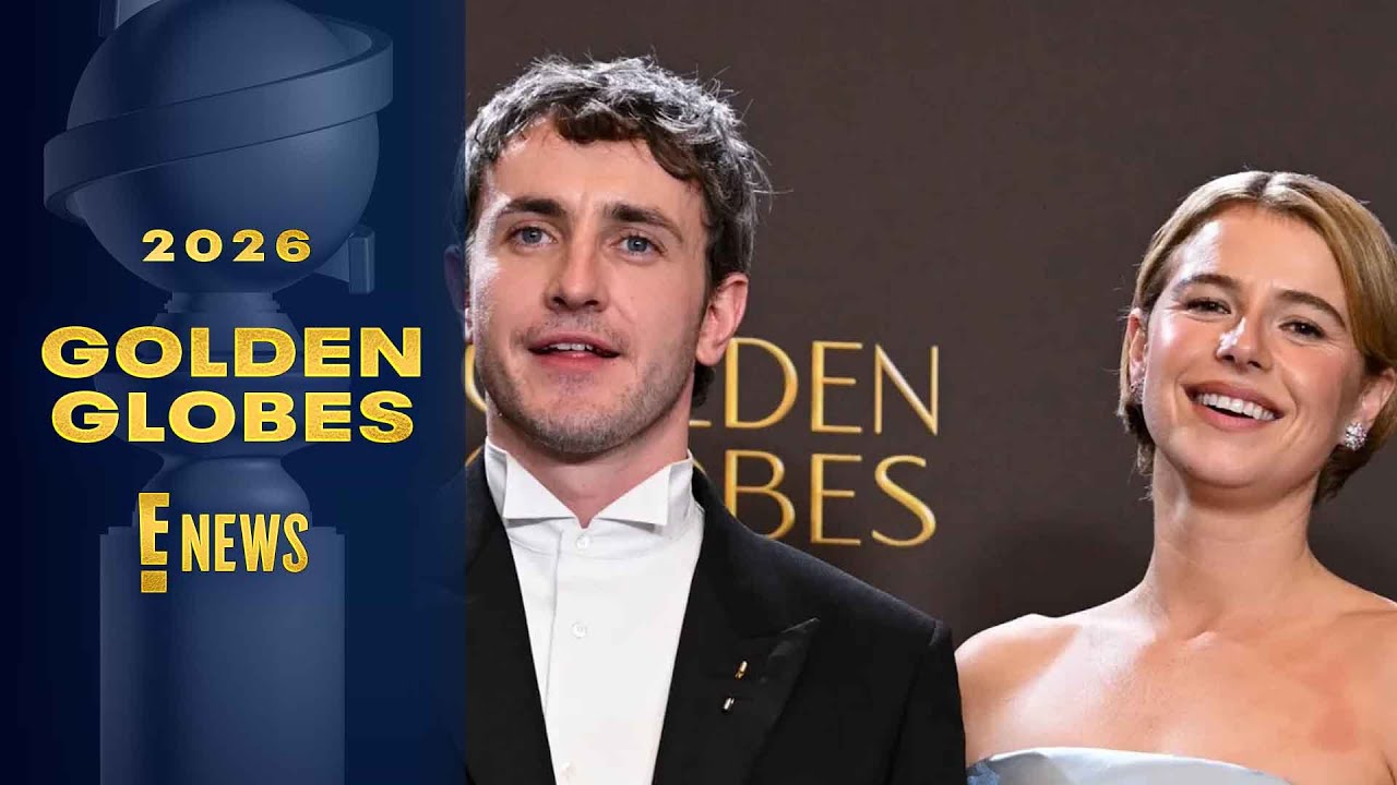 Jessie Buckley Clarifies Comments About Drinking Paul Mescal "Like Water" | Golden Globes 2026