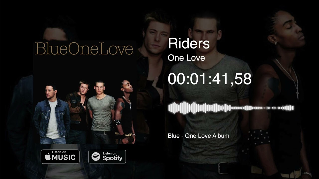 Blue - Riders - Reversed