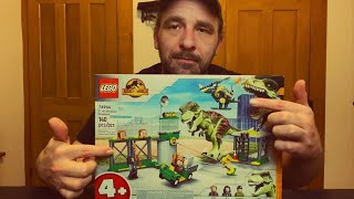 ASMR -RELAXING JURASSIC WORLD LEGO BUILD screenshot 4