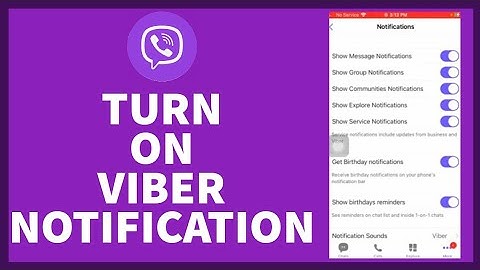 How Do I turn On The Notifications Of Viber On iPhone? Notification Viber (2023).
