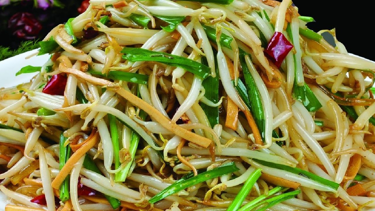 豆芽怎麼做好吃 簡單家常菜 絕對下飯 炒豆芽教程 下酒菜 簡單食鋪 炒豆芽做法步驟 Recipe Youtube