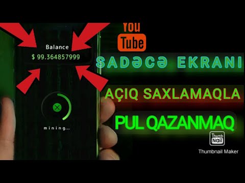 Video: Telefon üçün Pul Qazanmaq üçün Necə